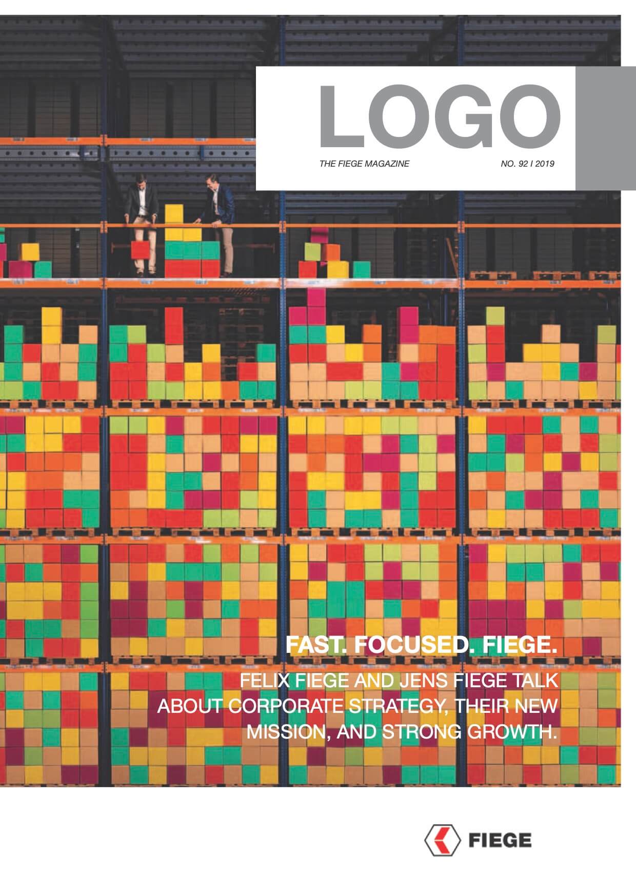 Magazine No. 92 / 2019 - FIEGE Logistik