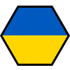 Ukrainian Flagge
