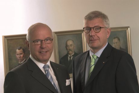 Heinz Fiege und Dr. Hugo Fiege