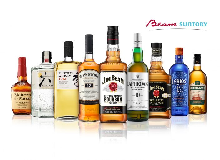 Fiege_BeamSuntory Spirituosen-Sortiment Beam Suntory