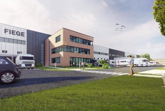 Fiege_Barleben_Visualisation Visualisation of the new FIEGE location in Barleben.