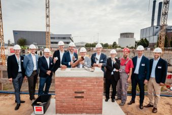 Fiege_Grundsteinlegung_Münster Hafen